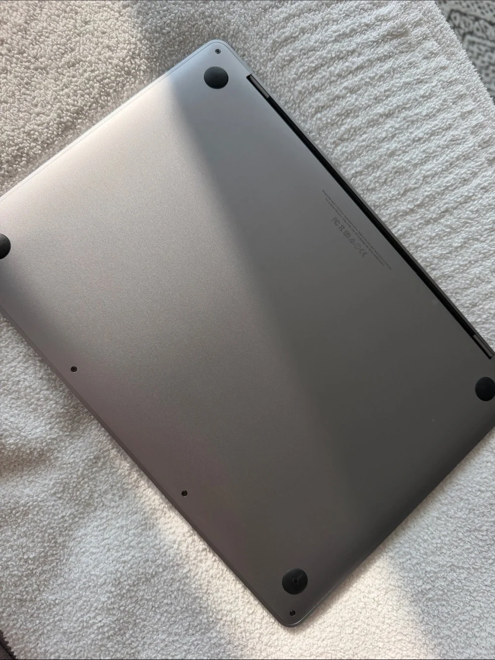 Apple Space Gray MacBook - Slim Aluminum Laptop